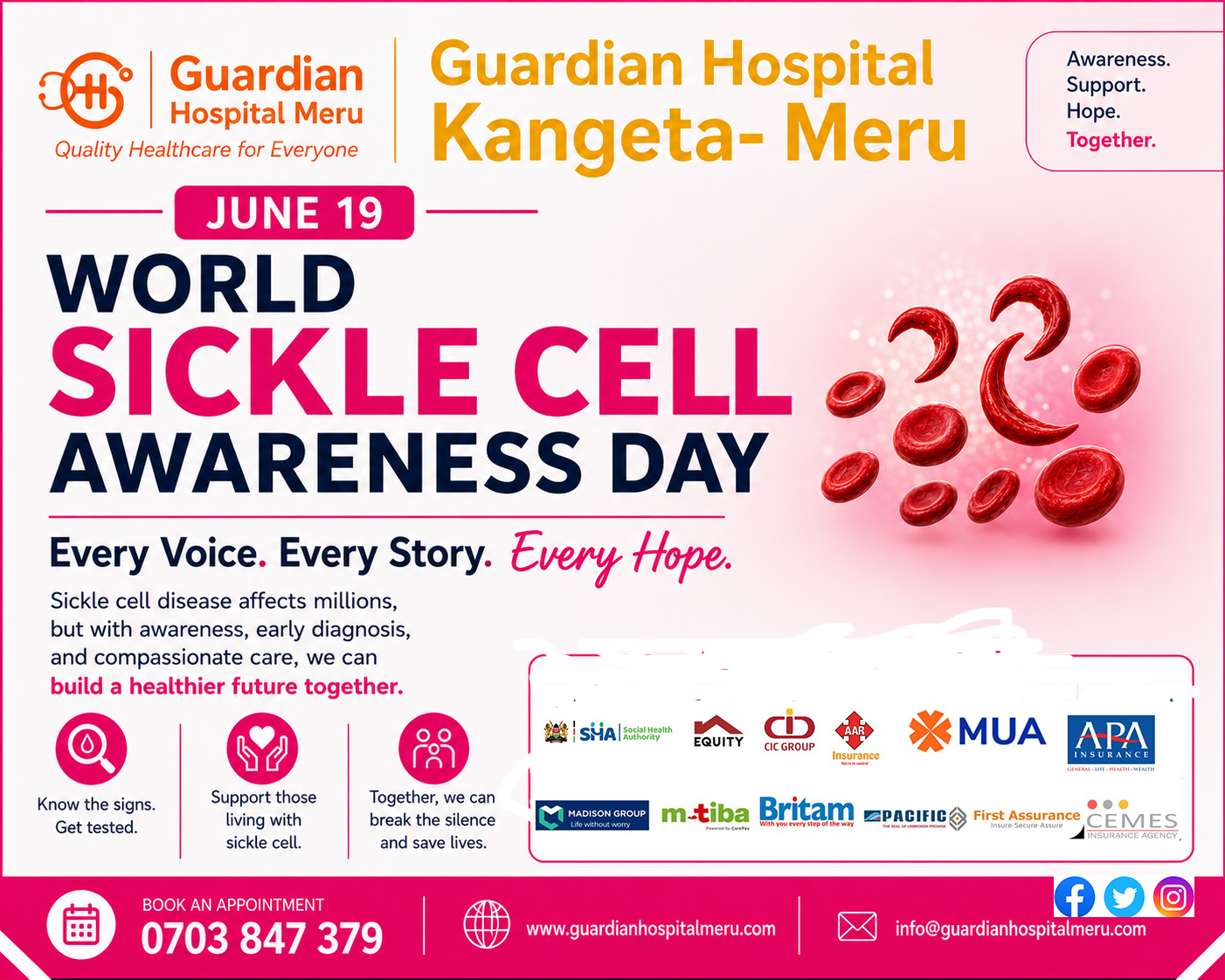 June 19 sickle cell awareness